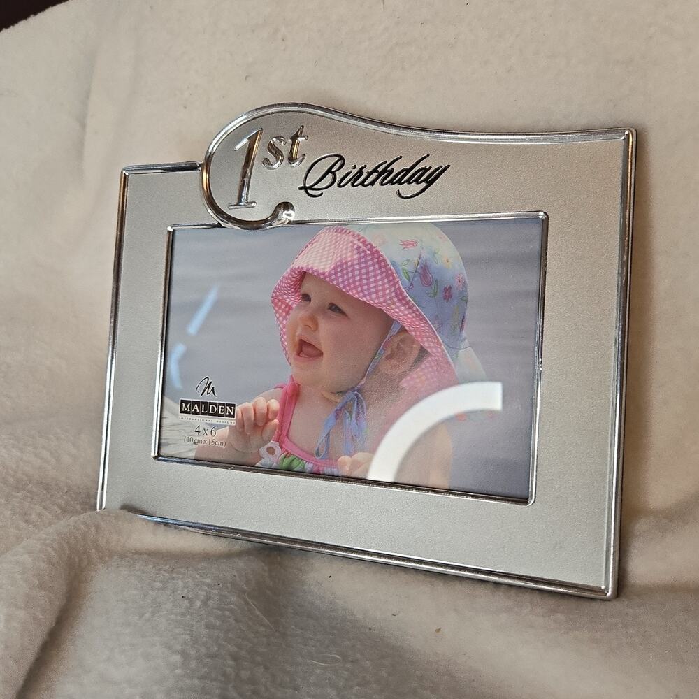Malden 4 x 6 child s 1st Birthday Frame
